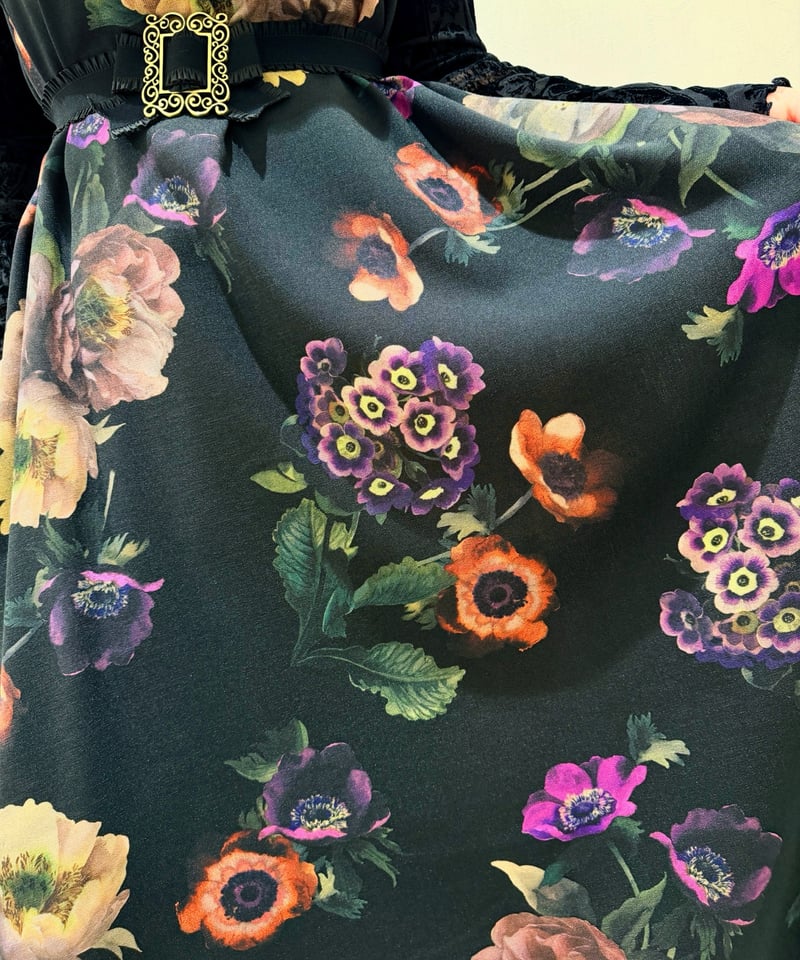 4298 SHIZUKA KOMURO ル・ブーケ プリントワンピース [561-510022