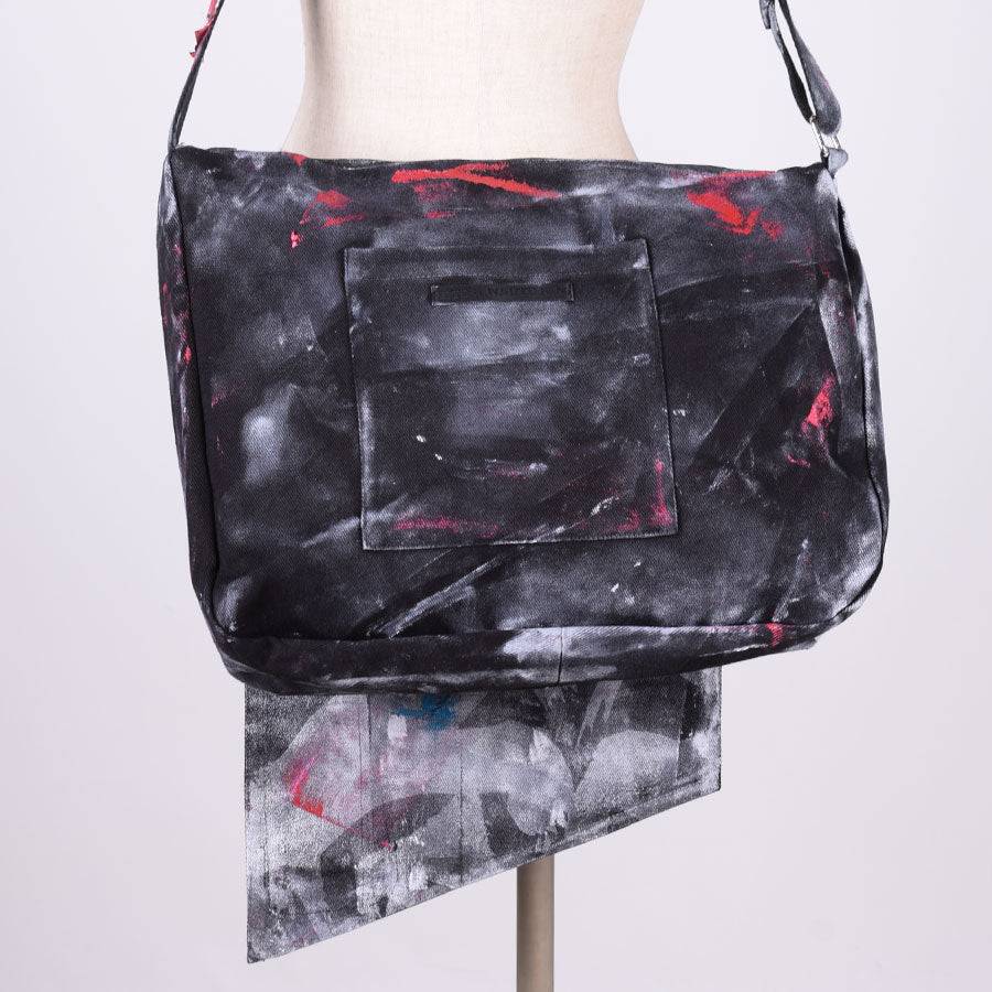 HN+DIE D.O.A ニュースペーパーバッグ h.naoto HN+DIE D.O.A ニュースペーパーバッグ h.naoto h.NAOTO Bag (USED)(68