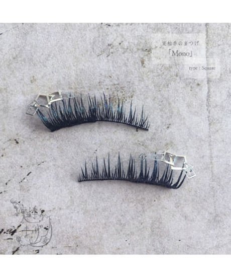 MYK WORK/実柚季　P-020    Mono   (silver/square)
