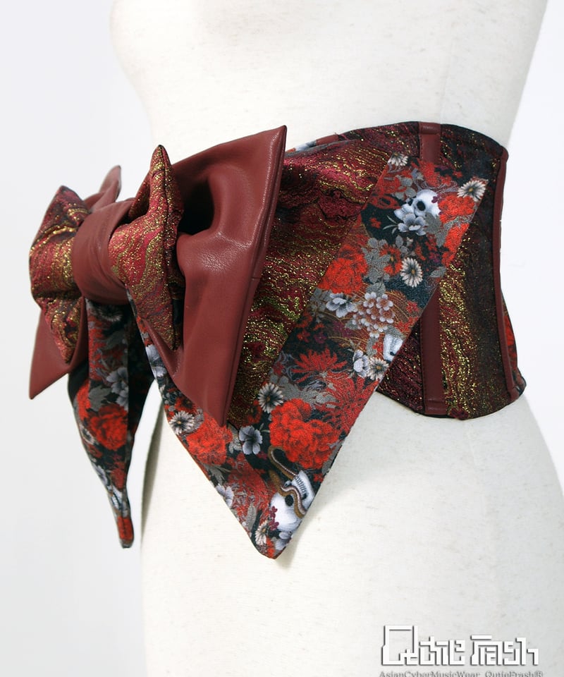 Qutie Frash キューティーフラッシュリボン帯コルセットレッド