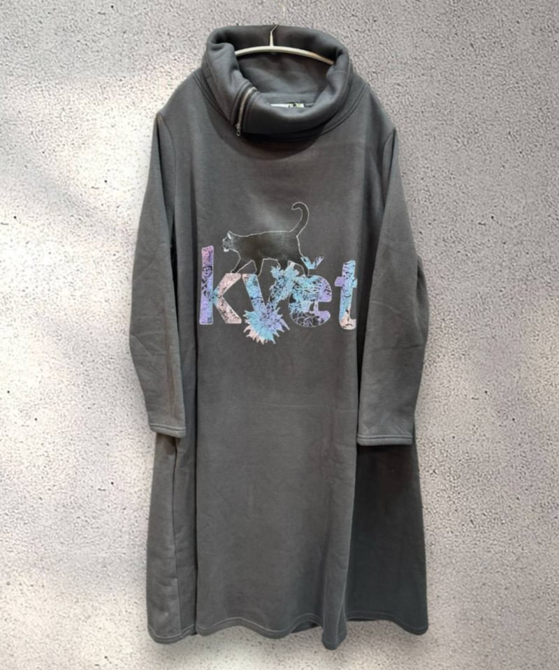 SANATORIUM/サナトリウム SR160 キベットワンピース（チャコール  