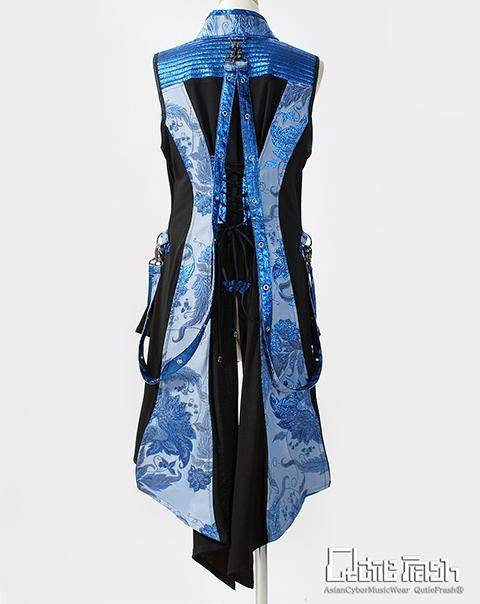 QutieFrash/キューティーフラッシュ9918-BT 後ろロングチャイナベスト