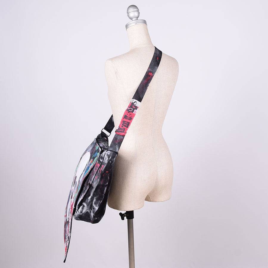 h.NAOTO/エイチ・ナオト Destroy Action Paint Bag | Arco