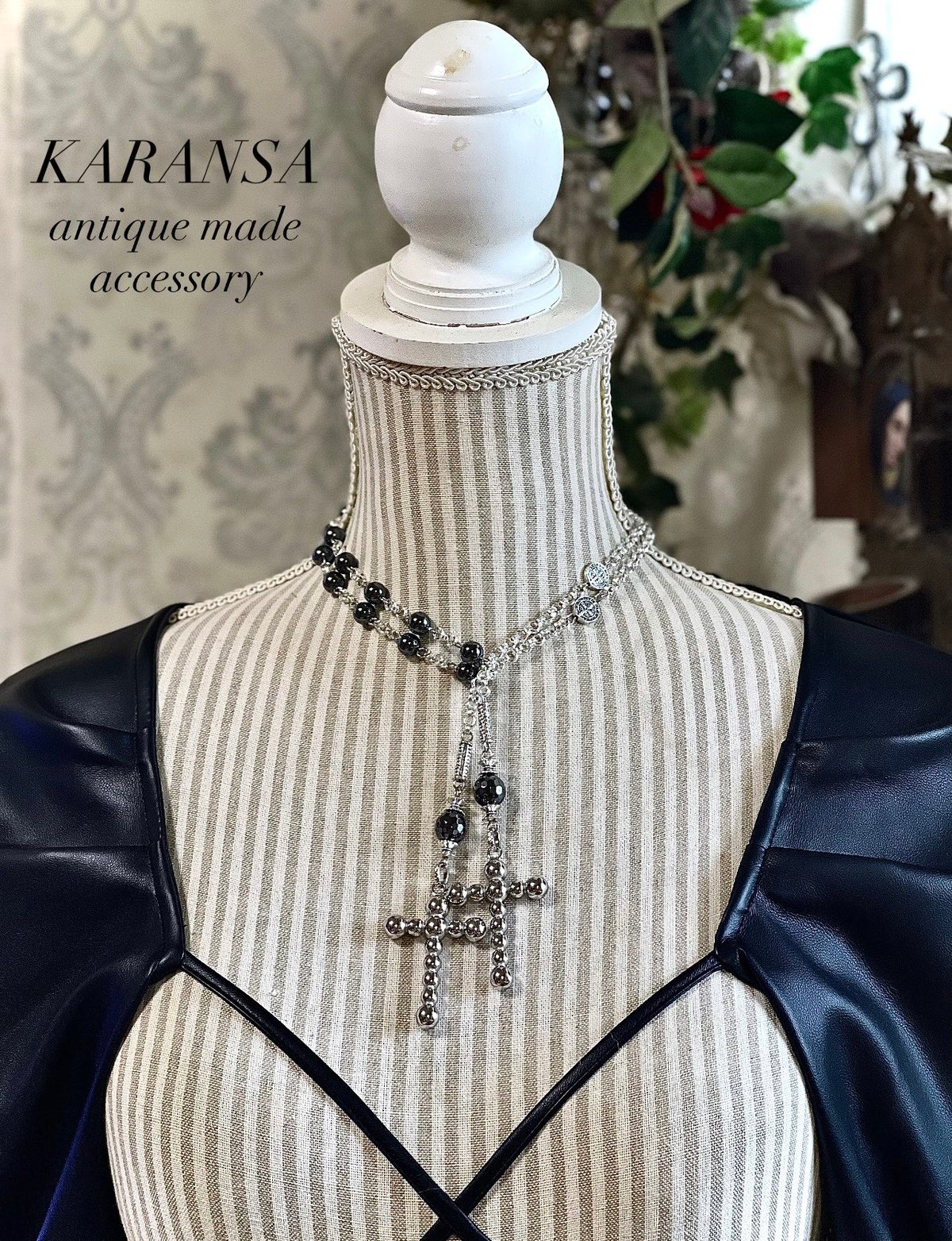 KARANSA/カランサ KN-547《イレブンクロス・ヘマタイト》 天然石