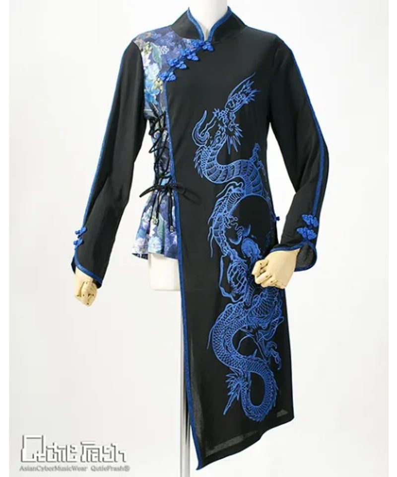 QutieFrash/キューティーフラッシュ 2003-CT 和柄チャイナカットソー