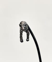 kaus/カウス　猫ピアス（シルバー）