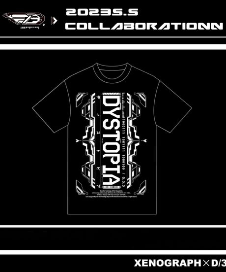 D/3/ディースリー　XENOGRAPH×D/3 ビッグTシャツ