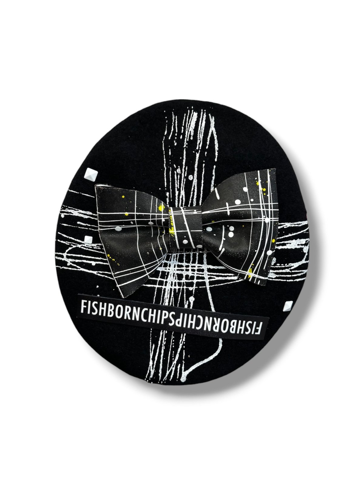 Fish Born Chips/フィッシュボーンチップス Big Ribbonベレー帽 | A