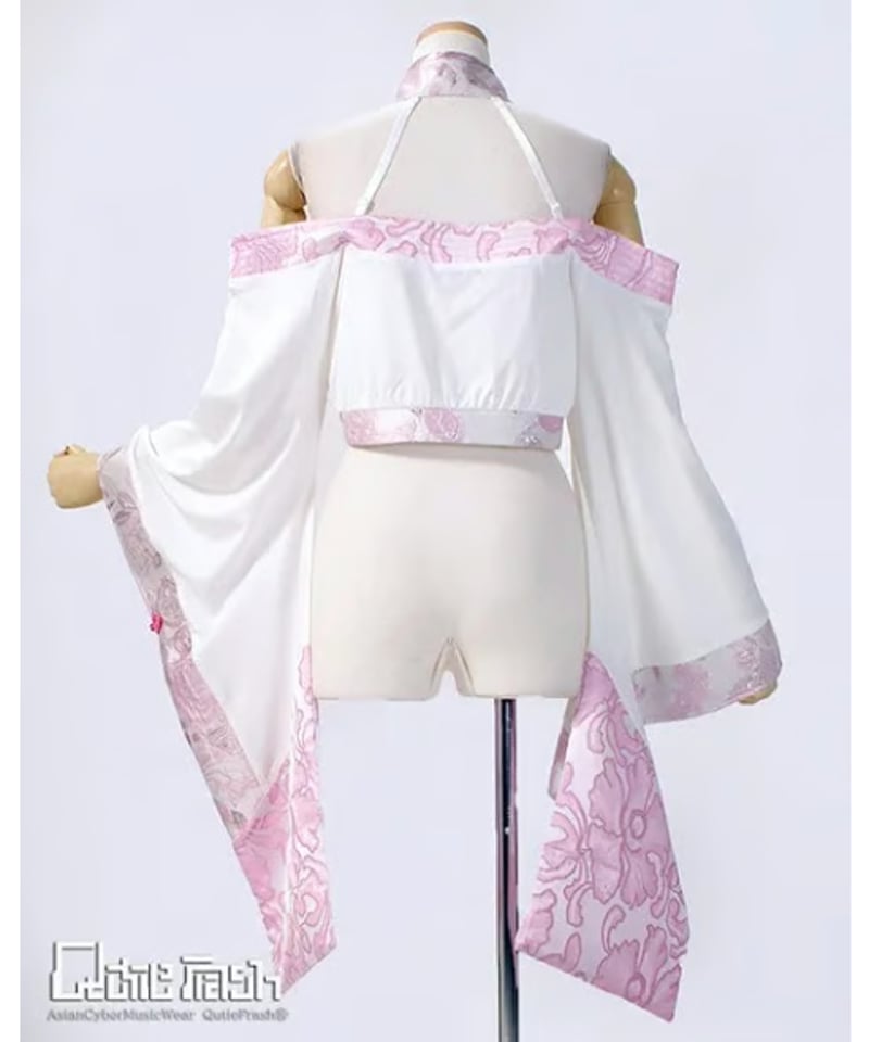 QutieFrash/キューティーフラッシュ 9896-CD チャイナオフショル着物