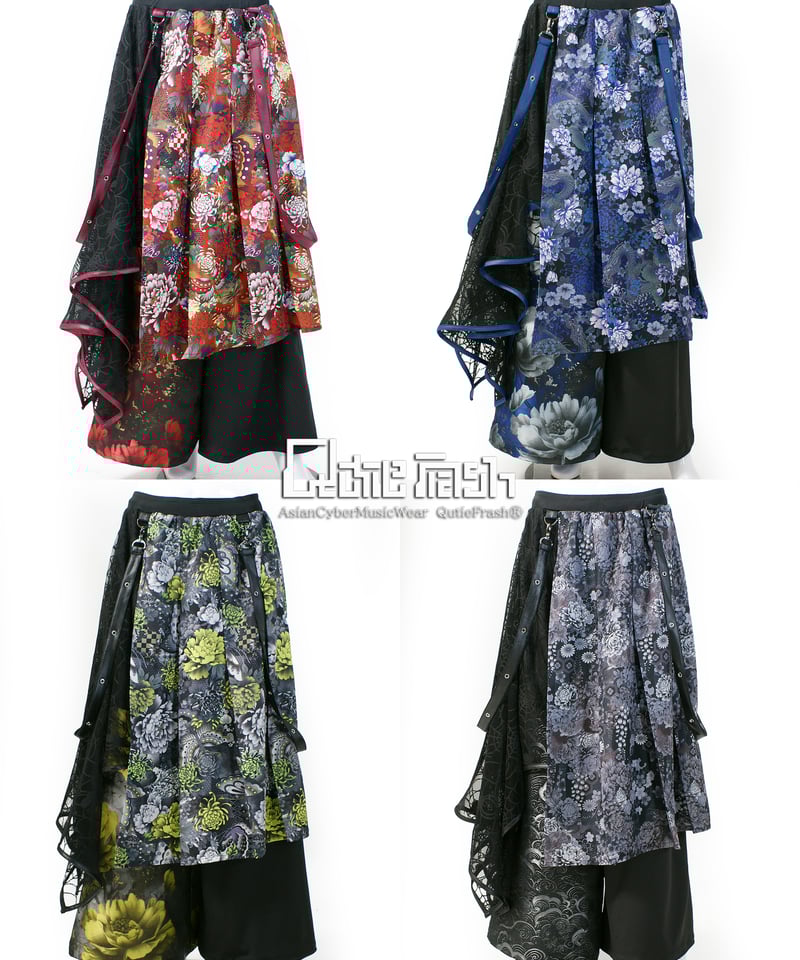 QutieFrash/キューティーフラッシュ 9941 和柄バギーパンツ | Arcobale