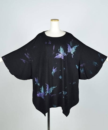 h.NAOTO/エイチ・ナオト　Butterfly Oversized Tunic Tops