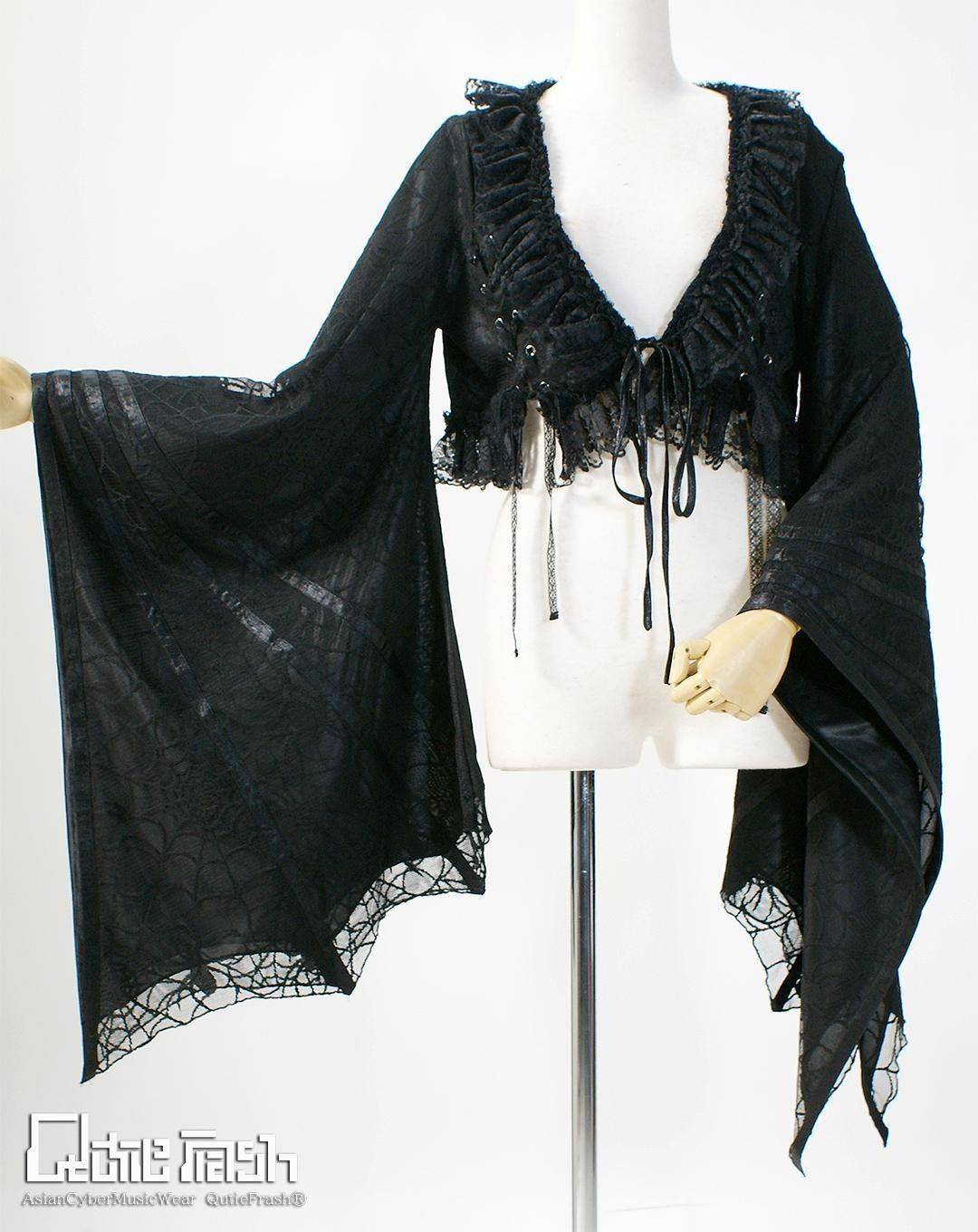 QutieFrash/キューティーフラッシュ 9925-CD 蜘蛛メッシュカーデ | Arco