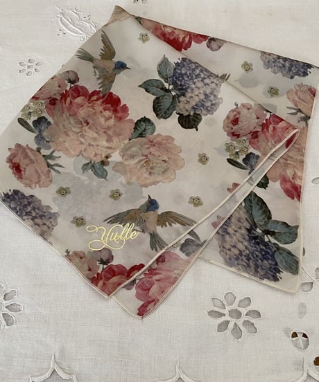 yulle/ユル　Scarf ❇︎ antique floral