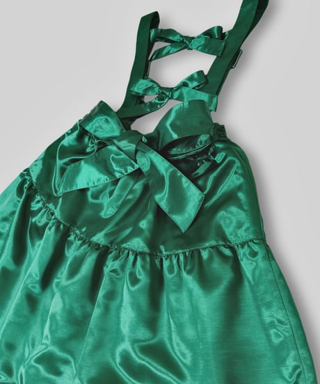 Perla nell' ostrica　125045-3   Clio Skirt 　 ーShantungVer.ー   （Green）