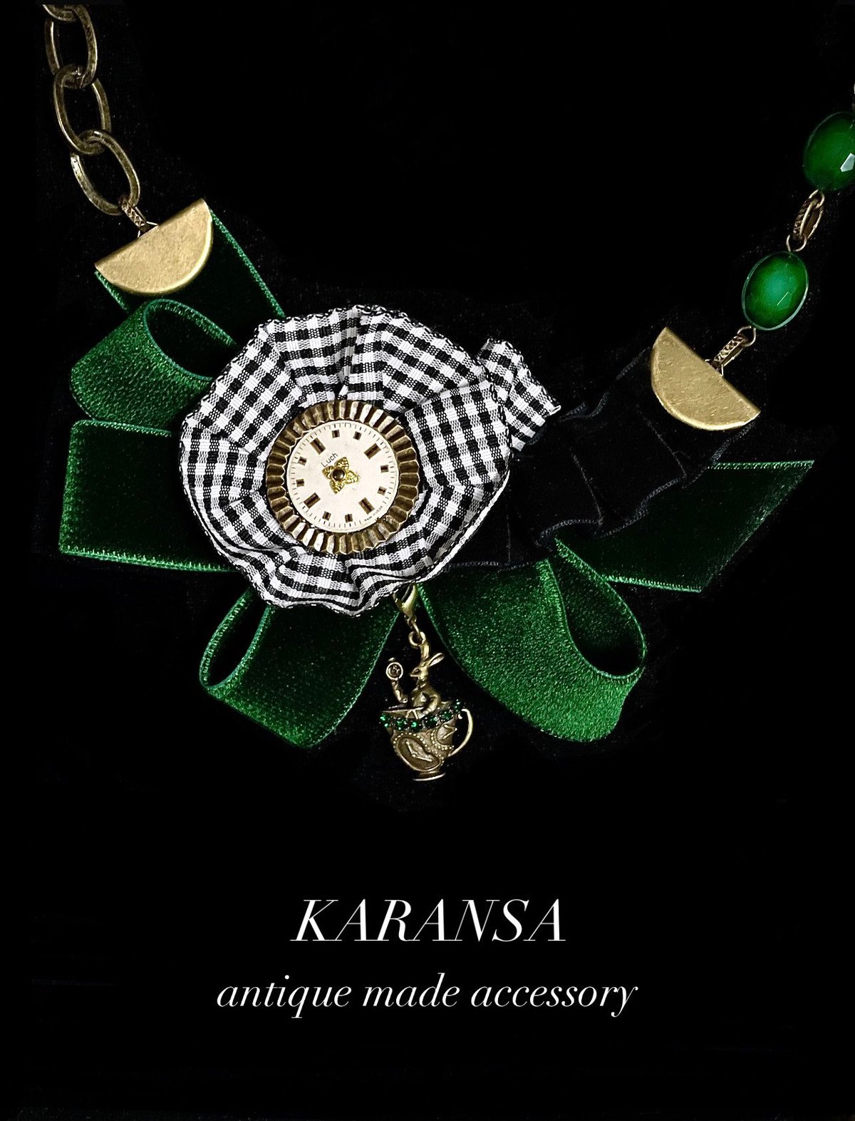 希少！Coro カラーチェンジガラス 2wayヴィンテージブローチ9412