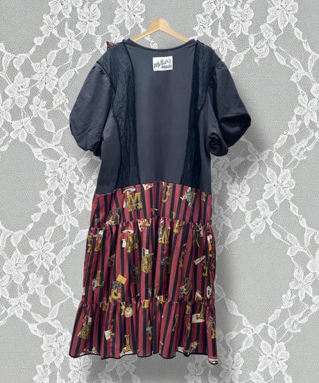 Mother's made/マザーズメイド　Perla nell'ostricaコラボワンピース(Red)