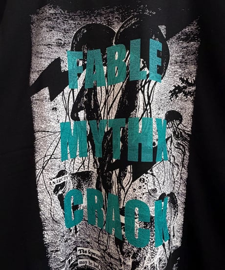 SANATORIUM/サナトリウム　SR300　ジェリーフィッシュTシャツ（ブラック）