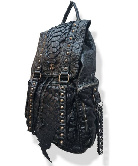h.NAOTO/エイチ・ナオト　dragon leather Backpack（☨）
