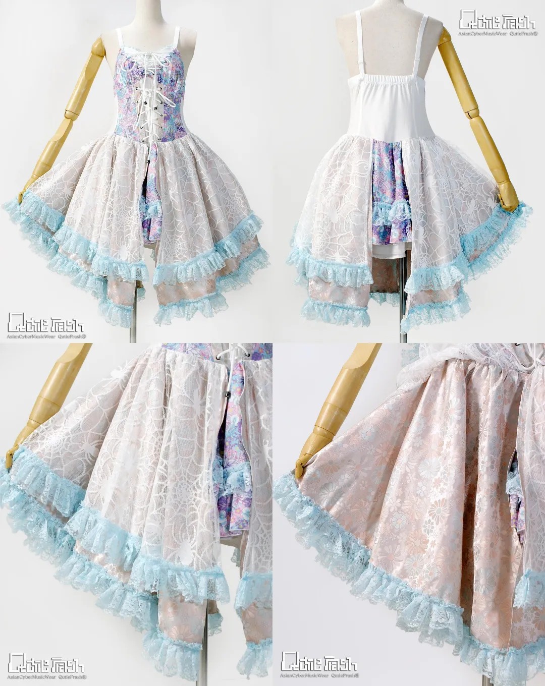 QutieFrash/キューティーフラッシュ 9910-OP 和柄キャミワンピ | Arcob