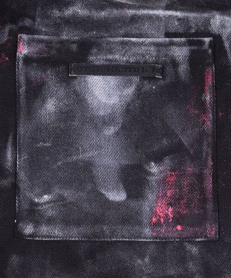 h.NAOTO/エイチ・ナオト　H&A Action Paint Shoulder BAG