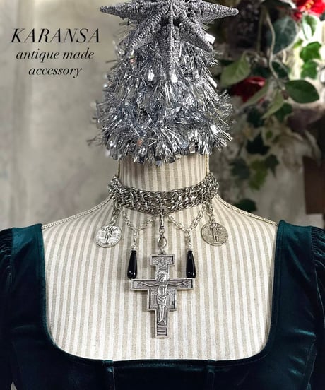 KARANSA/カランサ　KN- 532 《ダビデの宮殿・オニキス》 ネックレス2way