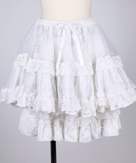 h.NAOTO/エイチ・ナオト　Fluffy Bunny Volume Pannier / WH