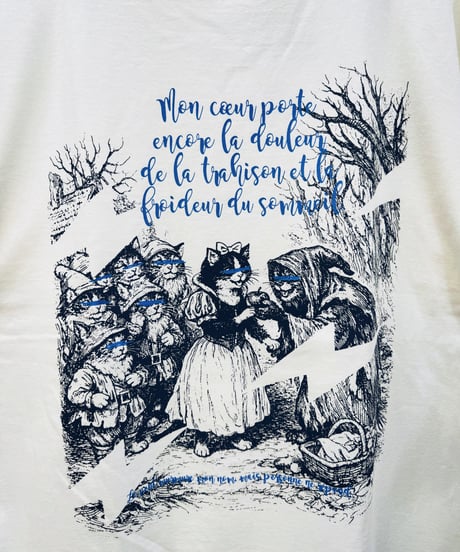 SANATORIUM/サナトリウム　SR308 スノーホワイトTシャツ(ホワイト)