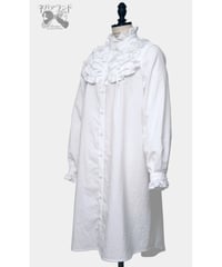 ネバアランド　ガールフレンドシャツドレス＜白＞