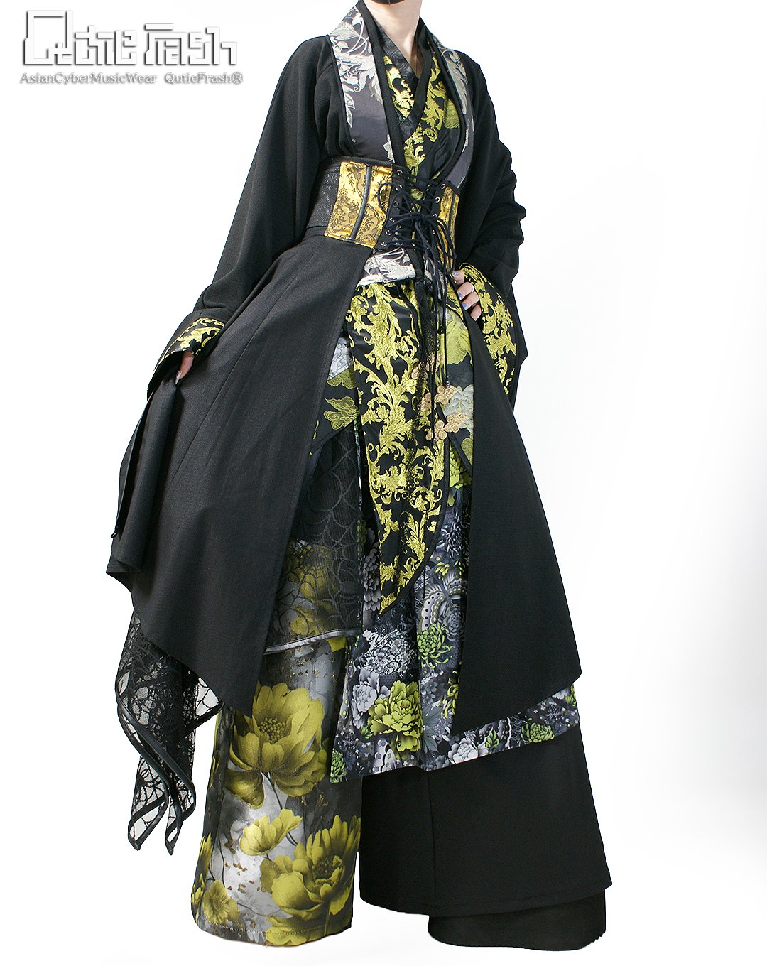 QutieFrash/キューティーフラッシュ 9941 和柄バギーパンツ | Arcobale