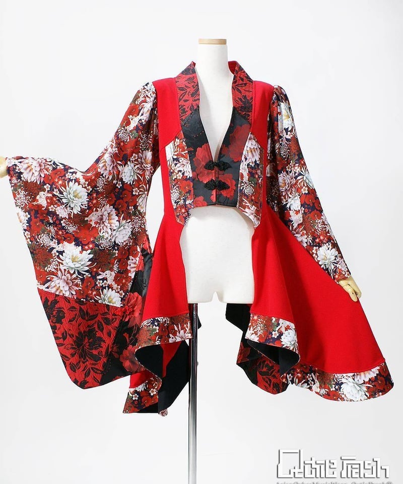 QutieFrash　着物袖ロングカーデ QutieFrash 着物袖ロングカーディガン QutieFrash 着物袖カーディガン