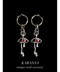 KARANSA/カランサ　KE-76《ホラー・レッドアイ》 G型イヤリング2way