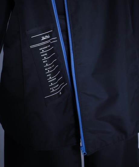 D/3/ディースリー Delta-asyl 『Restriction Jacket』(black/Sサイズ)
