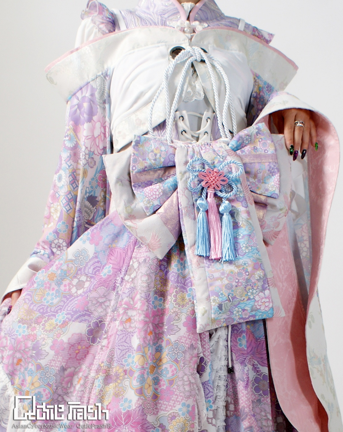 【新品】Qutie Frash 花魁帯コルセット キューティーフラッシュ Qutie Frash】 花魁帯コルセット -TyCHE iero(旧KERA SHOP金沢店