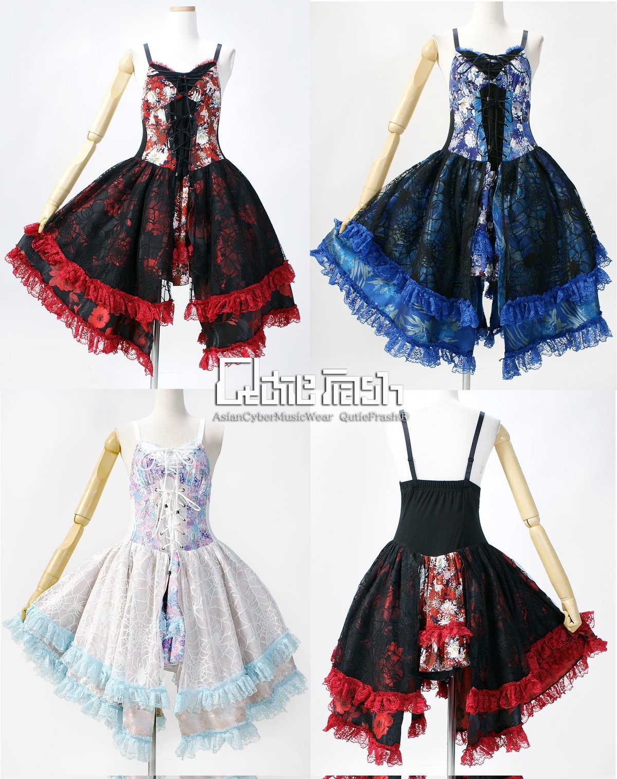 QutieFrash/キューティーフラッシュ 9910-OP 和柄キャミワンピ | Arcob