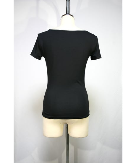 PRESENCE！/プレゼンス　261A126C　前ヨークにバックルが付いた半袖Tシャツ