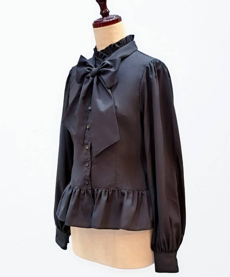 Perla nell' ostrica　【Msize】Thetis Blouse（Black）