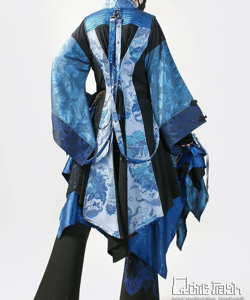 QutieFrash/キューティーフラッシュ9918-BT 後ろロングチャイナベスト