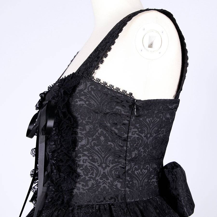 h.NAOTO/エイチ・ナオト Medium long Rose Bird Cage Dres