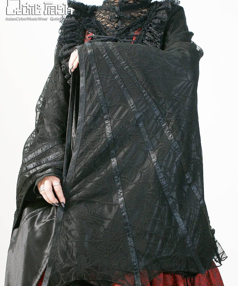 QutieFrash/キューティーフラッシュ 9925-CD 蜘蛛メッシュカーデ | Arco