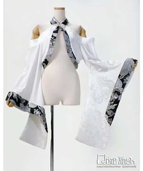 QutieFrash/キューティーフラッシュ 9896-CD チャイナオフショル着物