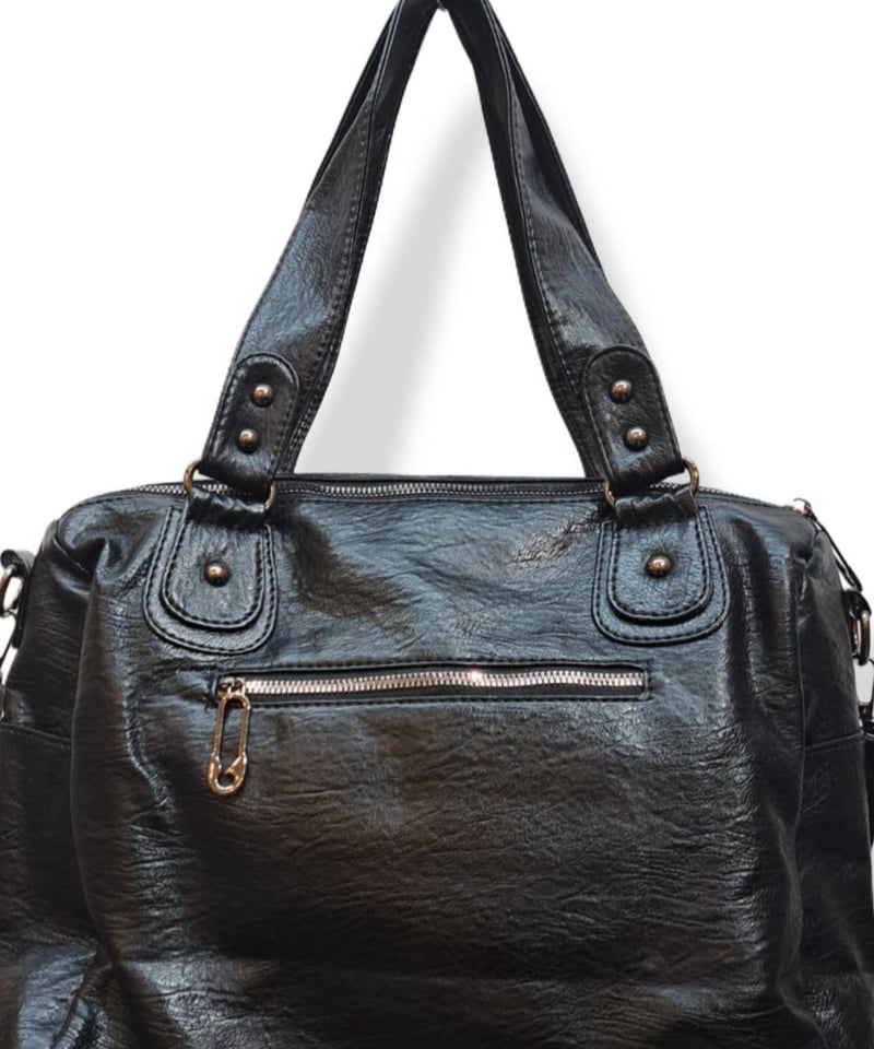 h.NAOTO/エイチ・ナオト dragon leather shoulder bag | A