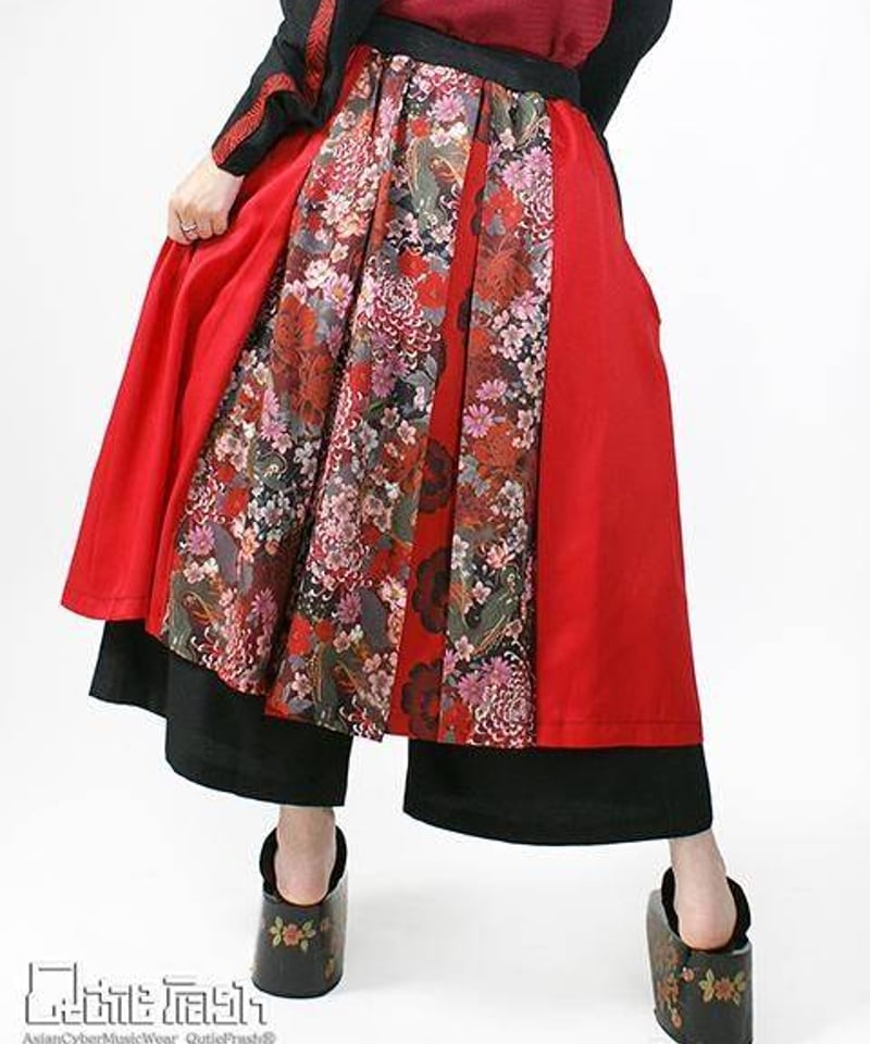 QutieFrash/キューティーフラッシュ 9882-PT 8分丈ハカマパンツ | Arc