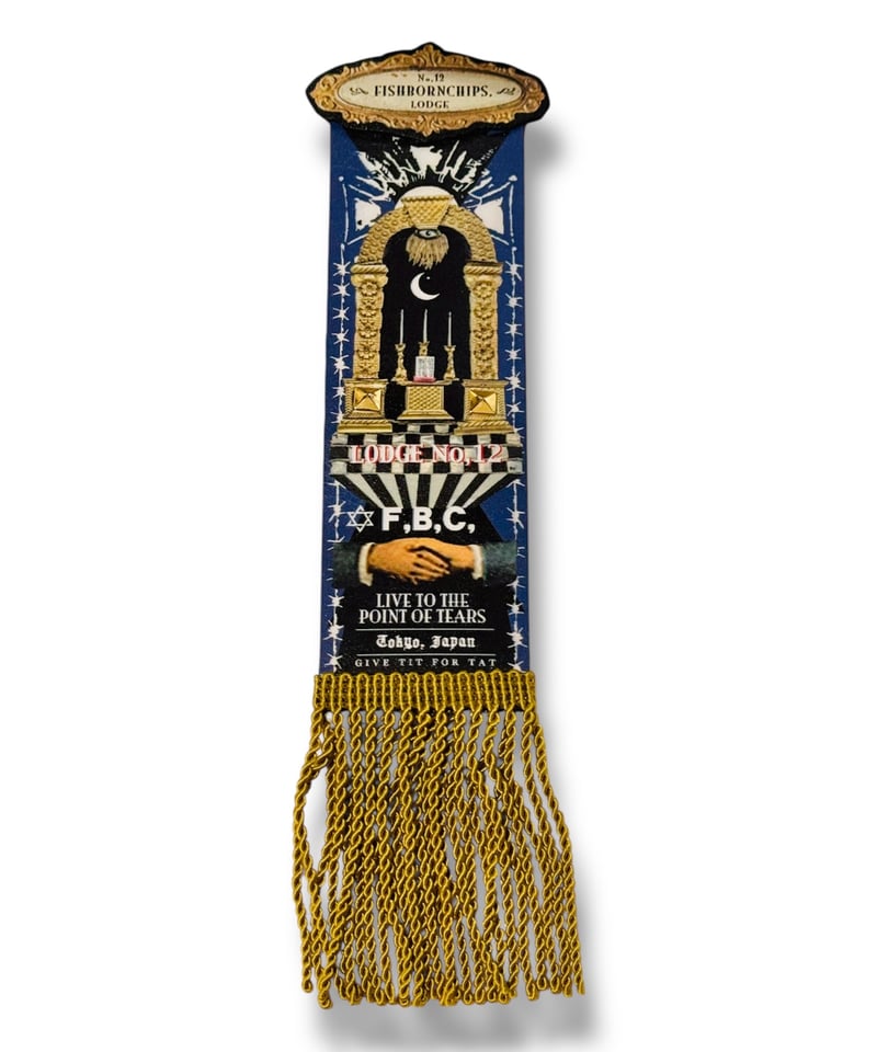 Fish Born Chips/フィッシュボーンチップス フリンジブローチ | Arcobal