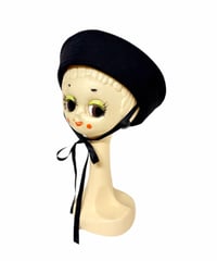 Chapon/シャポン サイドリボンセーラーハット 黒