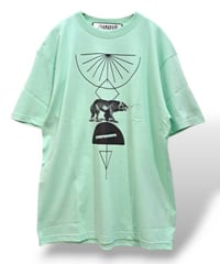 SANATORIUM/サナトリウム　SR191　ウルフTシャツ（ミント）