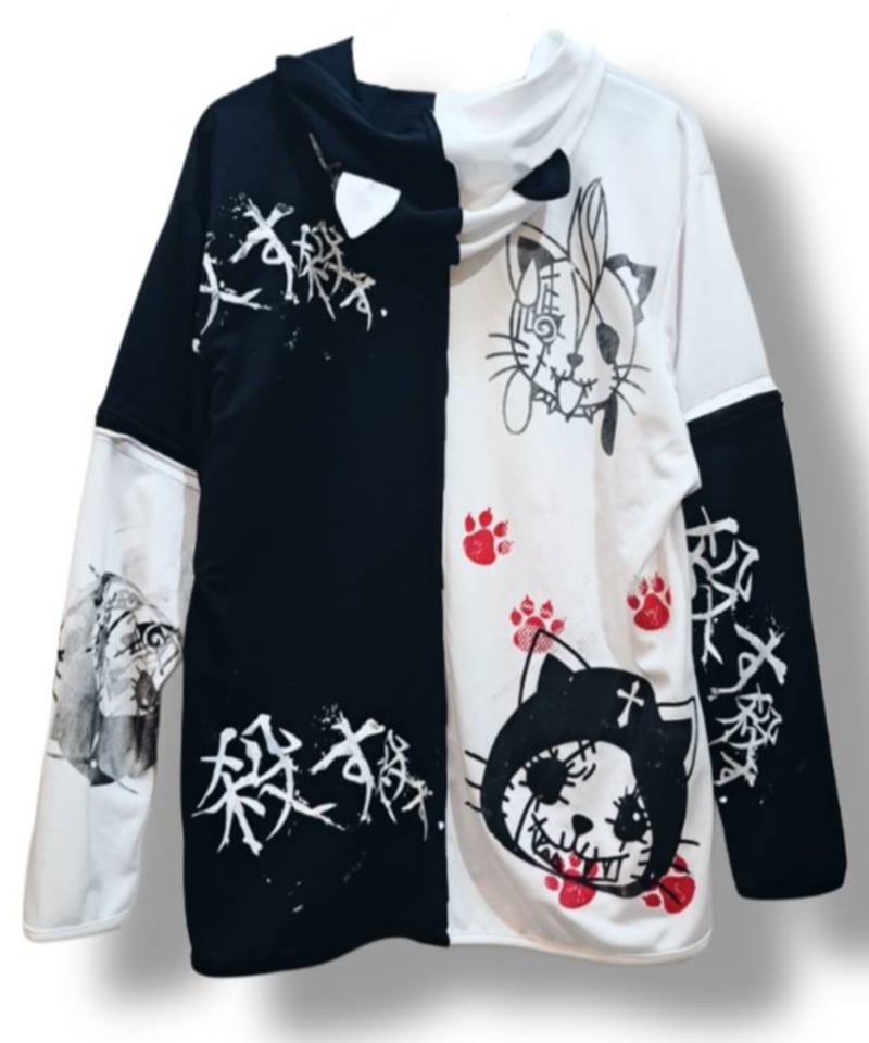 h.NAOTO/エイチ・ナオト HANGRY パーカー | Arcobaleno Magia