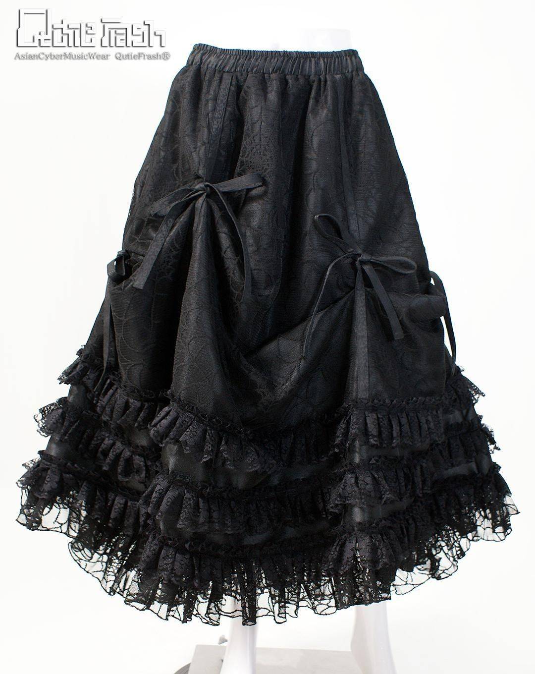 QutieFrash/キューティーフラッシュ 9923-SK 蜘蛛メッシュロンスカ