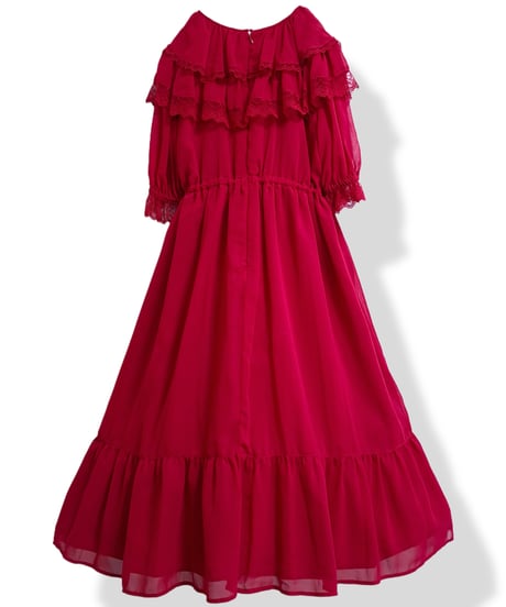 Perla nell' ostrica　125046-3　Thaleia one-piece dress（Red）