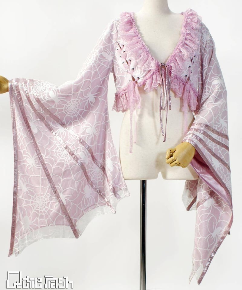 QutieFrash/キューティーフラッシュ 9925-CD 蜘蛛メッシュカーデ | Arco