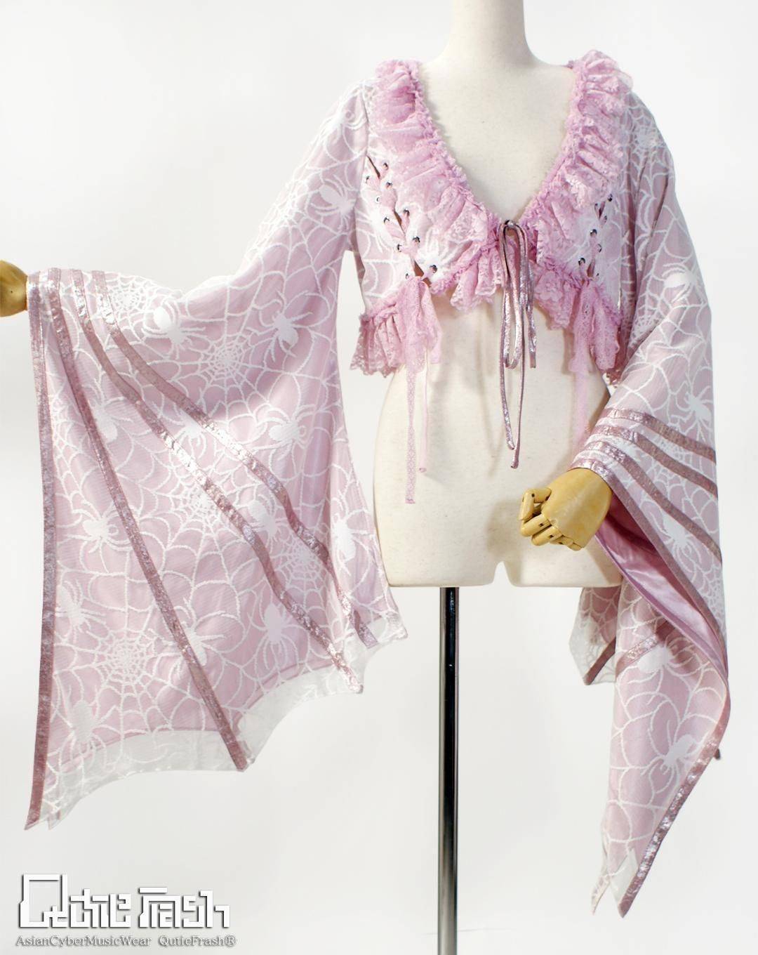 QutieFrash/キューティーフラッシュ 9925-CD 蜘蛛メッシュカーデ | Arco